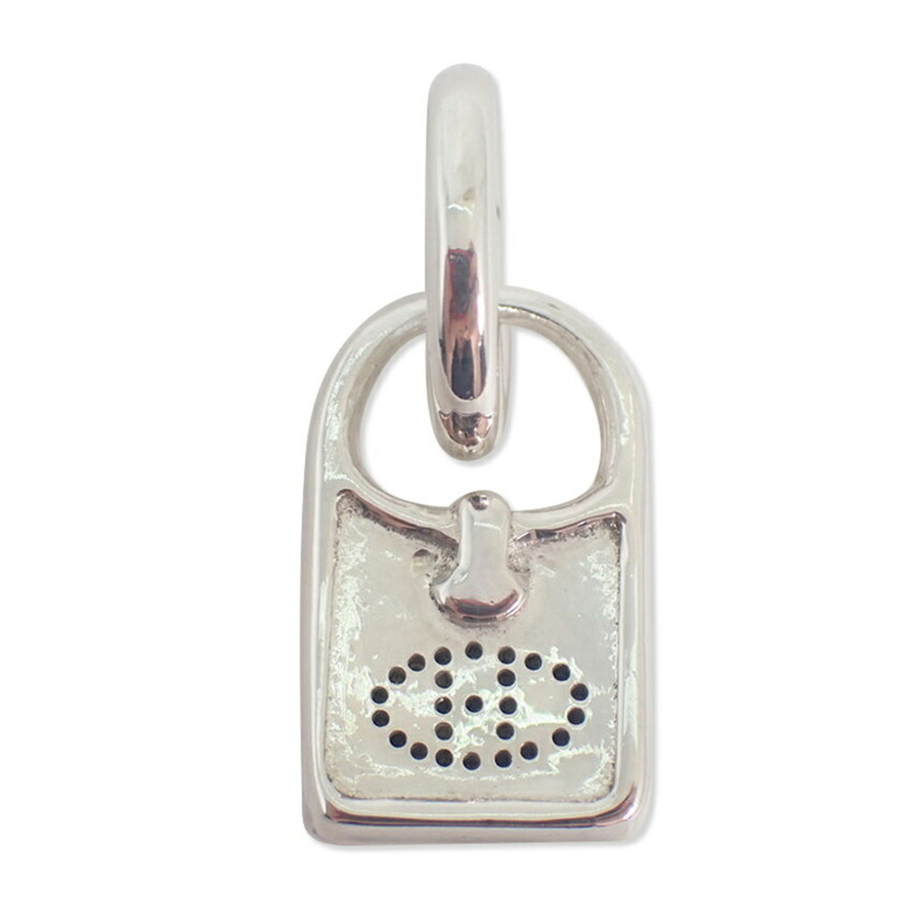 HERMES Silver Necklace